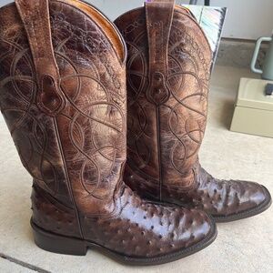 Buitre Leather Men’s Cowboy Boots
